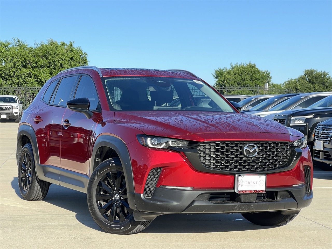 Used 2025 Mazda CX-50 Premium with VIN 7MMVABDMXSN320010 for sale in Frisco, TX