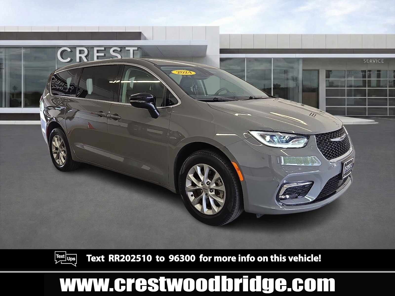 Ceramic Gray Clearcoat - PDN 2024 Chrysler Pacifica Minivan All-Wheel Drive Automatic