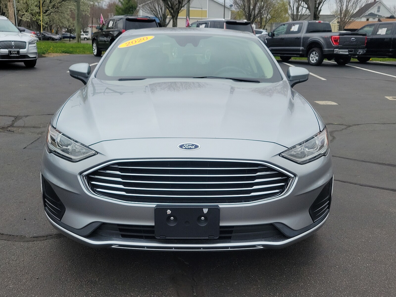 Used 2020 Ford Fusion SE with VIN 3FA6P0HD2LR245874 for sale in Woodbridge, CT