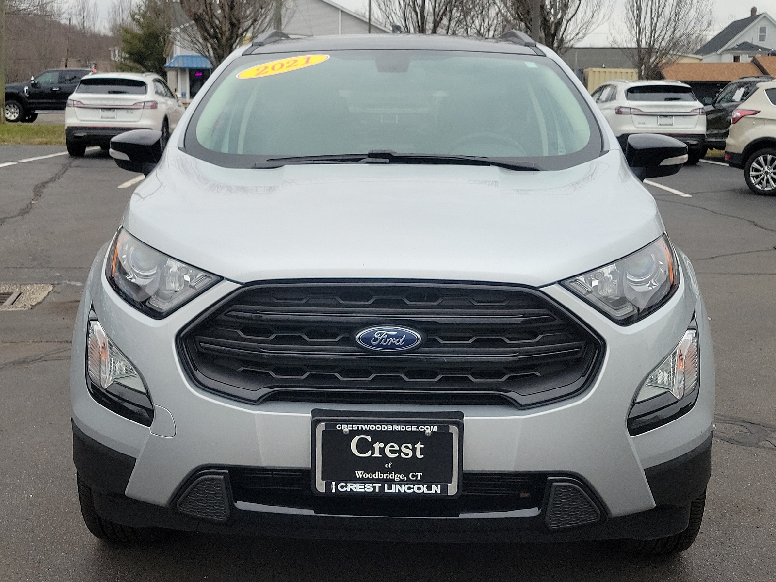 Used 2021 Ford EcoSport SES with VIN MAJ6S3JL0MC395662 for sale in Woodbridge, CT