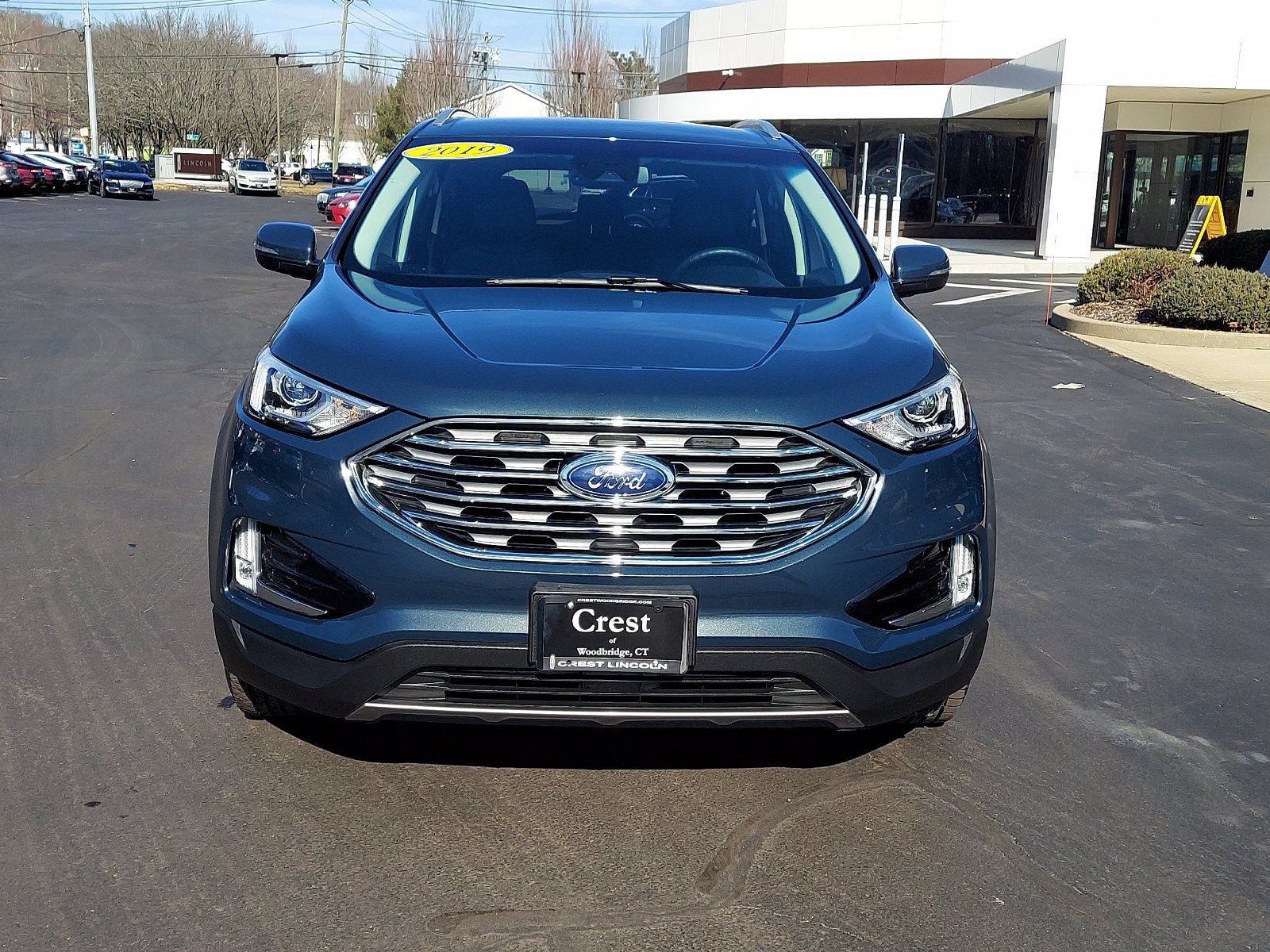 Used 2019 Ford Edge SEL with VIN 2FMPK4J99KBB19028 for sale in Woodbridge, CT