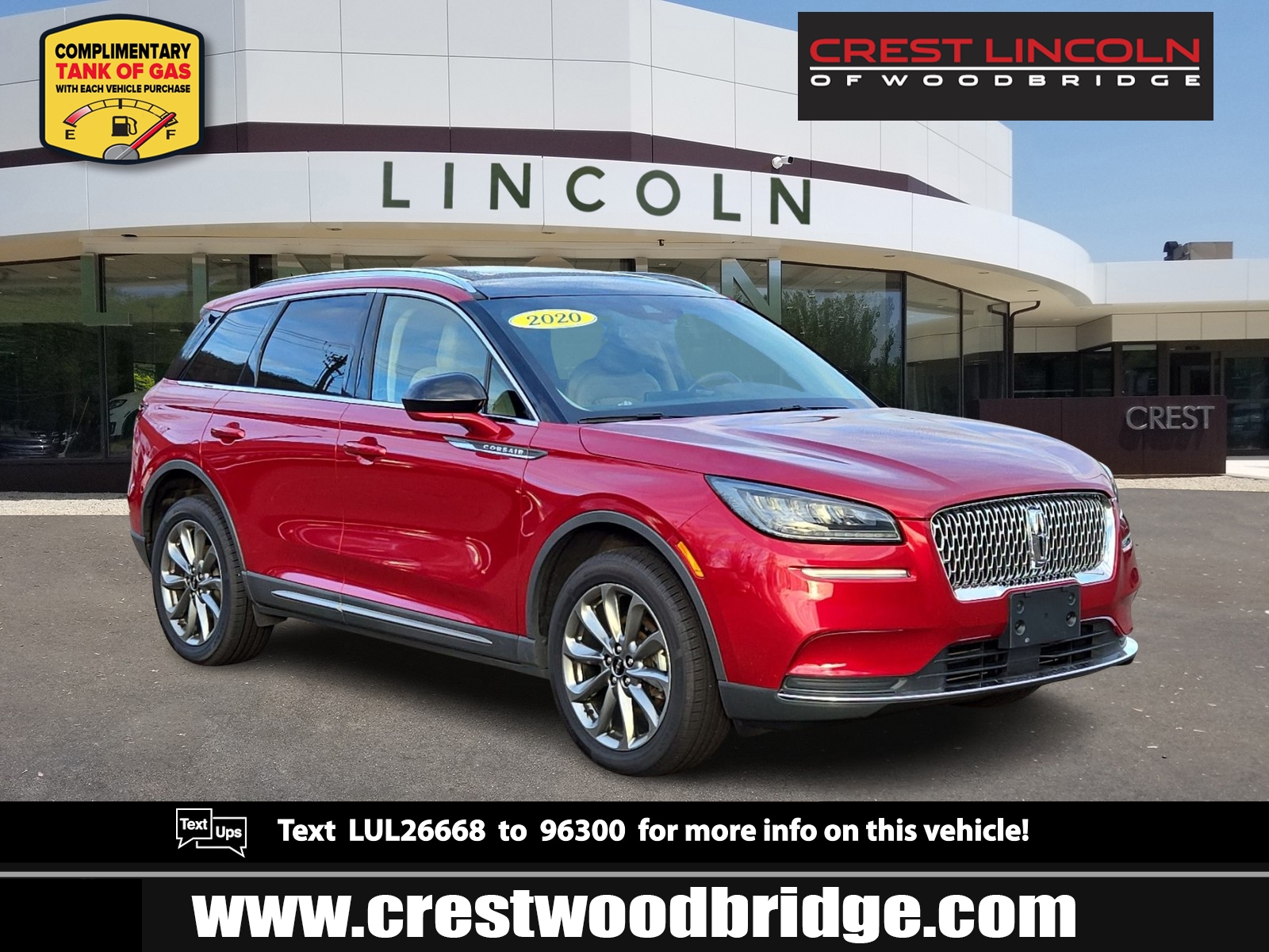 2020 Lincoln Corsair Standard