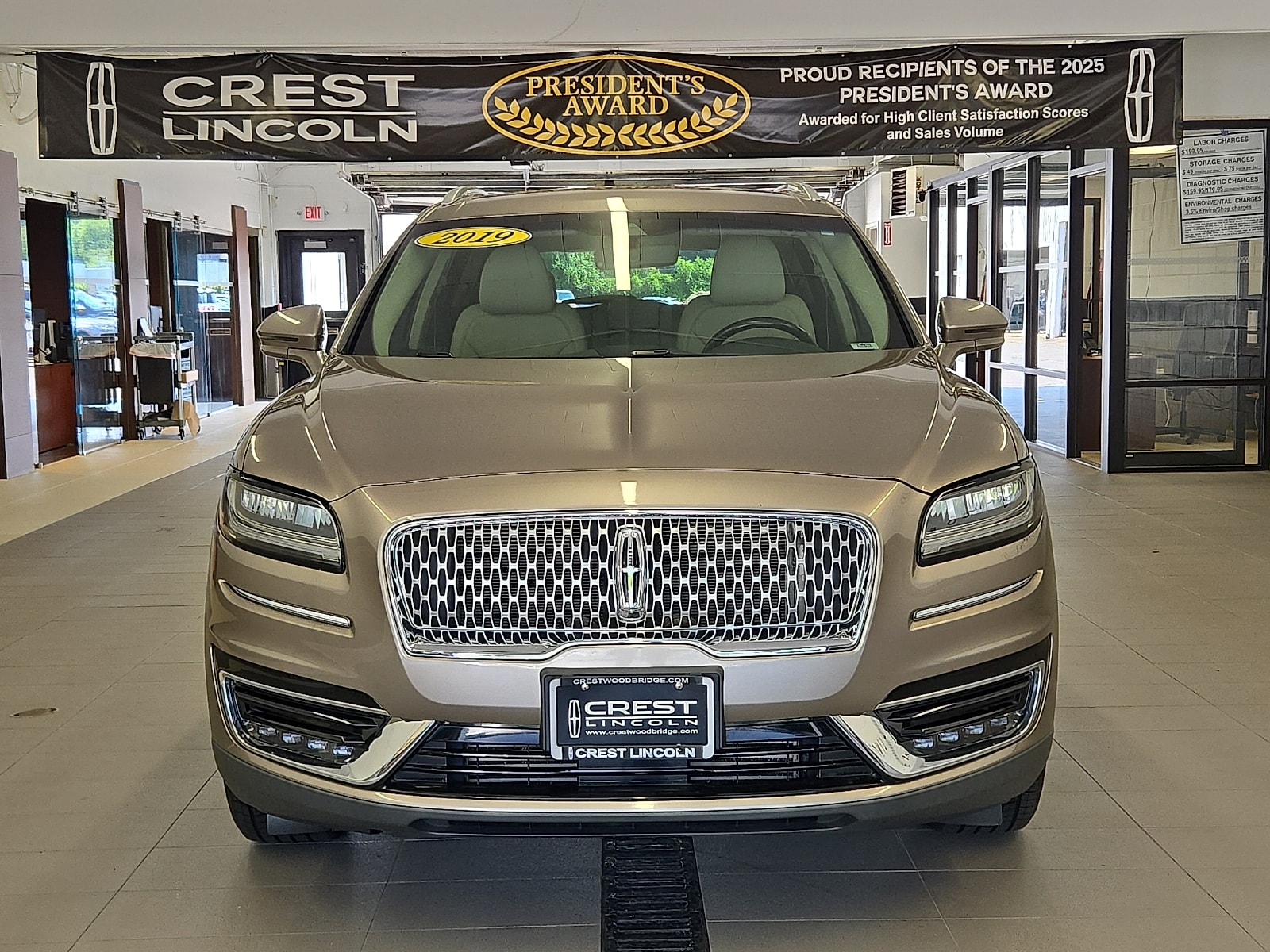 Used 2019 Lincoln Nautilus Select with VIN 2LMPJ8K93KBL46437 for sale in Woodbridge, CT