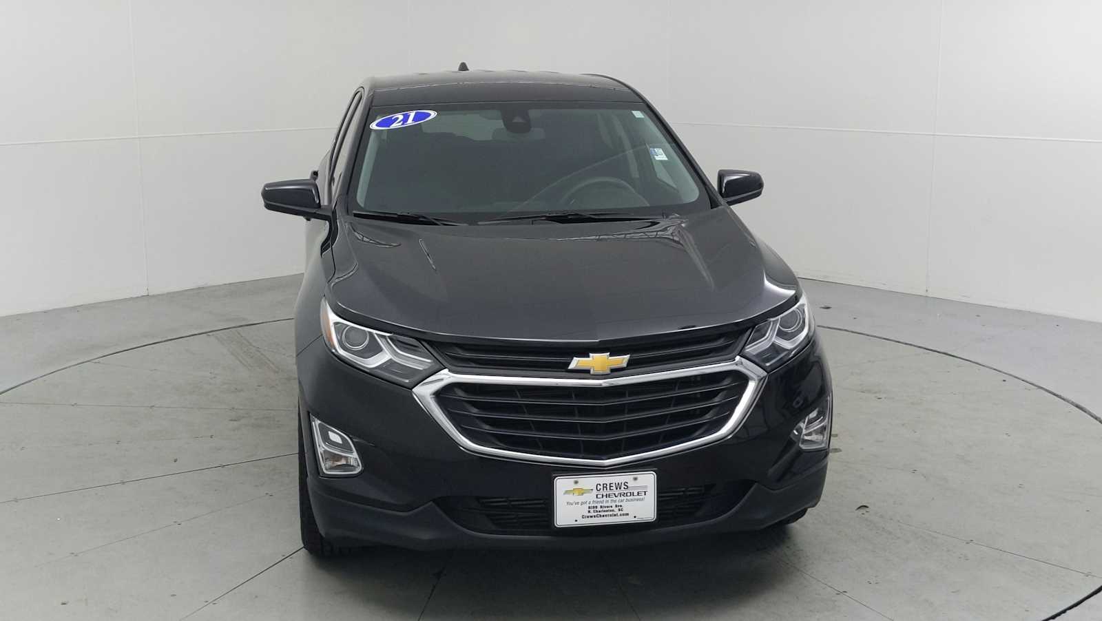 Used 2021 Chevrolet Equinox LT with VIN 2GNAXUEVXM6121313 for sale in Charleston, SC