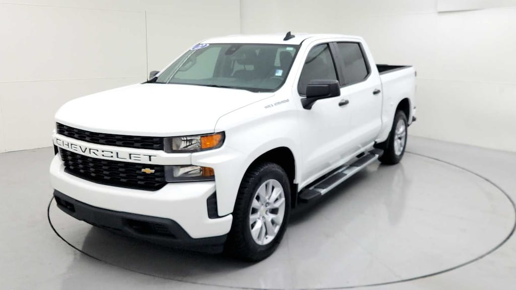 Used 2022 Chevrolet Silverado 1500 LTD Custom Truck Crew Cab
