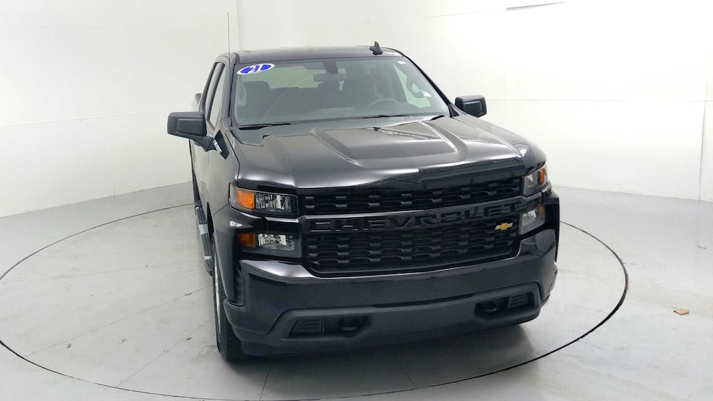 Used 2021 Chevrolet Silverado 1500 Custom Truck Crew Cab