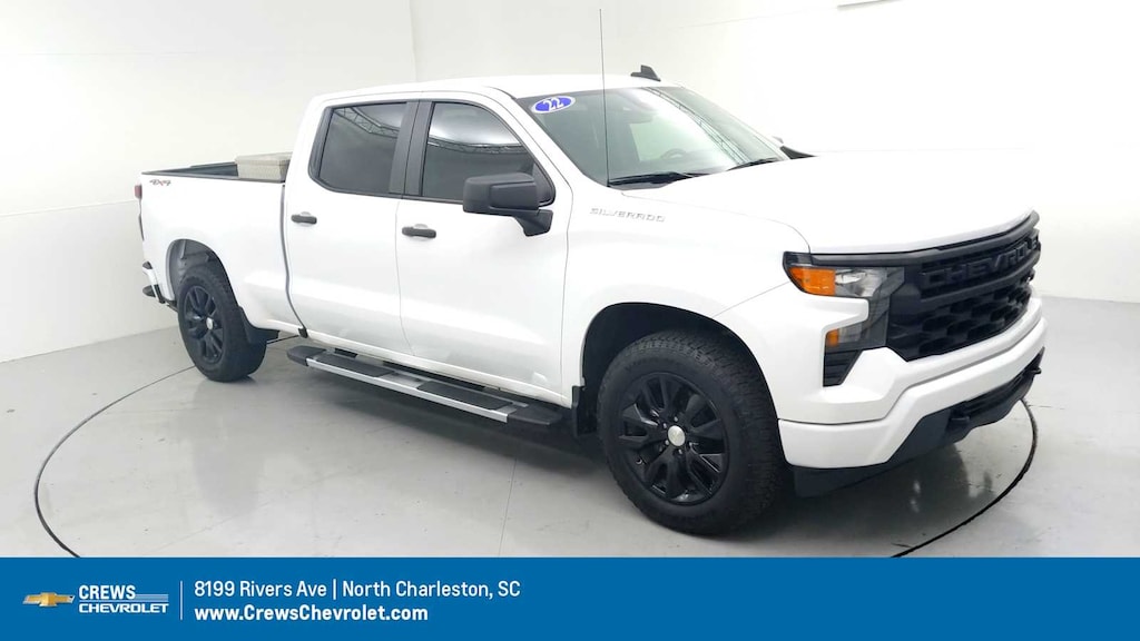 Used 2022 Chevrolet Silverado 1500 Custom Truck Crew Cab