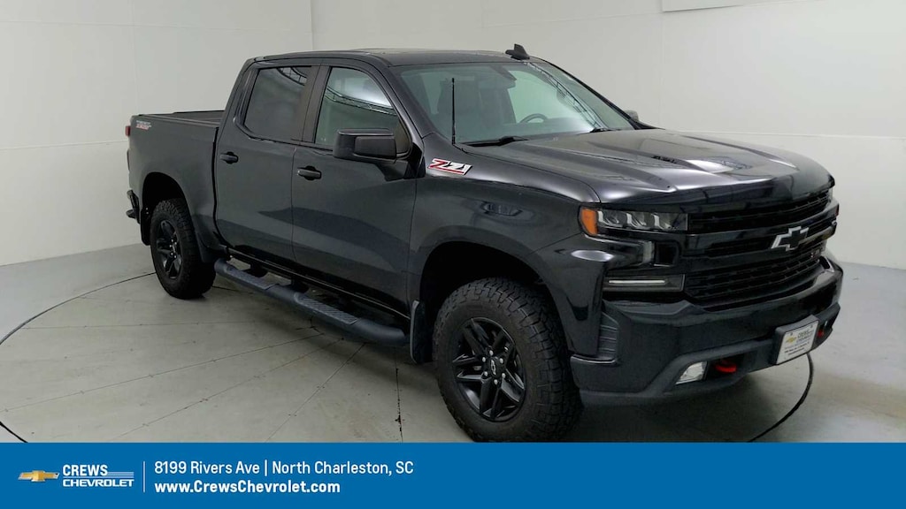 Used 2021 Chevrolet Silverado 1500 LT Trail Boss Truck Crew Cab