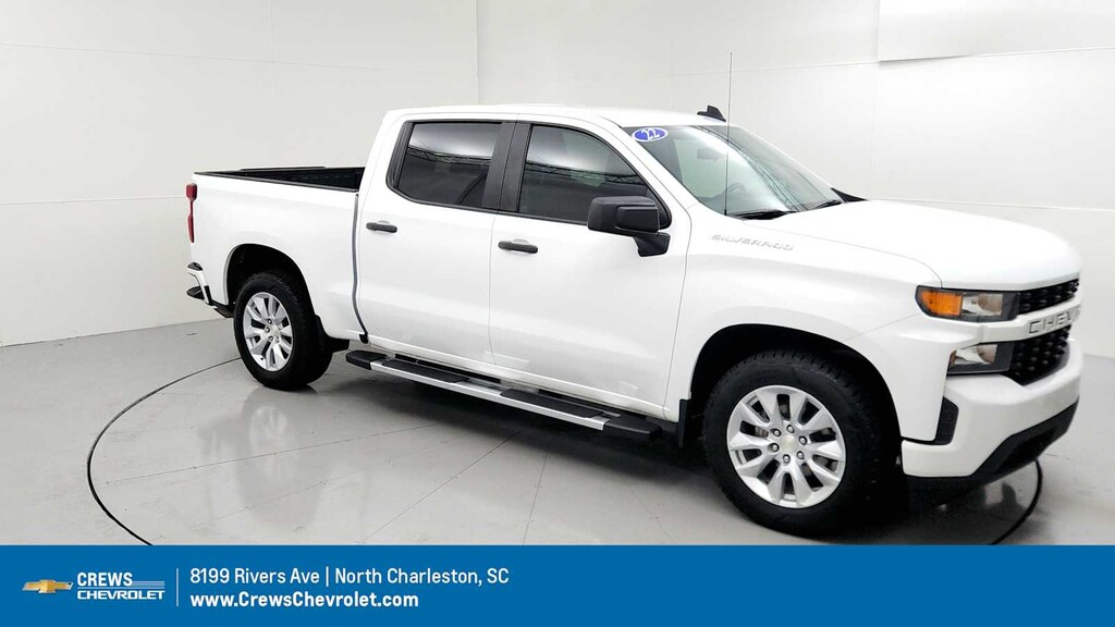 Used 2022 Chevrolet Silverado 1500 LTD Custom Truck Crew Cab