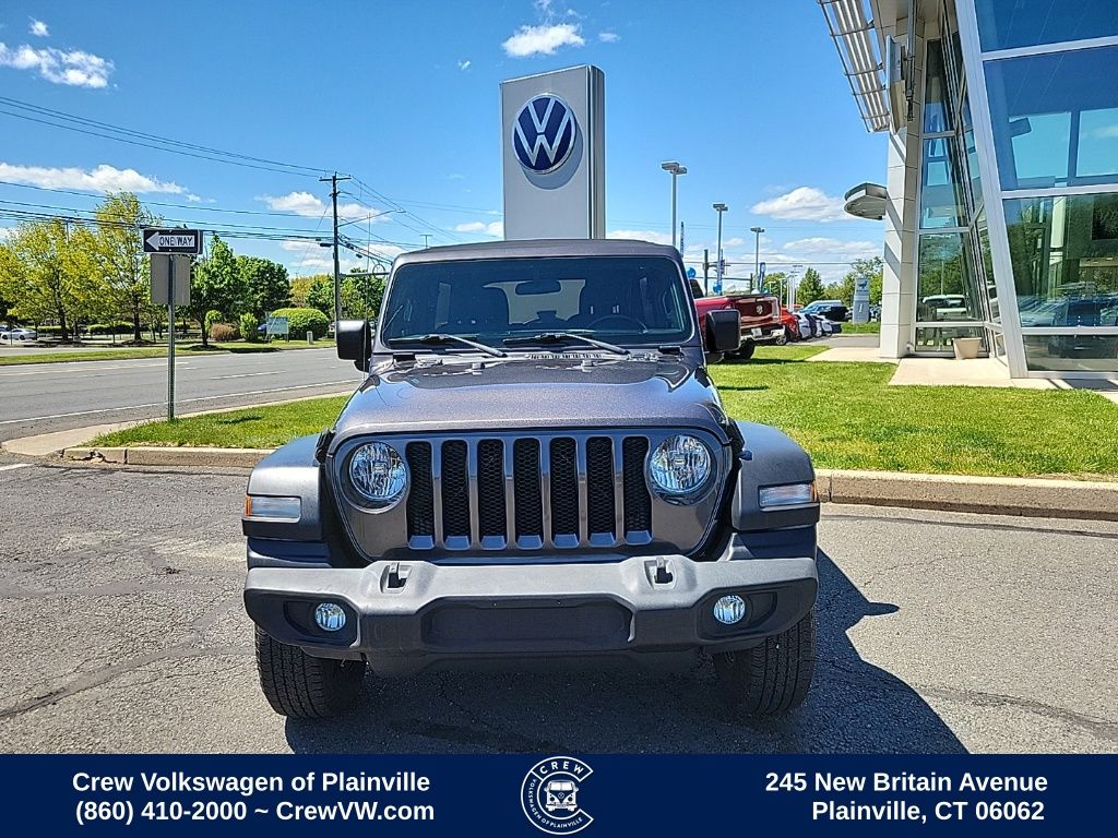 Used 2019 Jeep Wrangler Unlimited Sport S with VIN 1C4HJXDG3KW551216 for sale in Plainville, CT