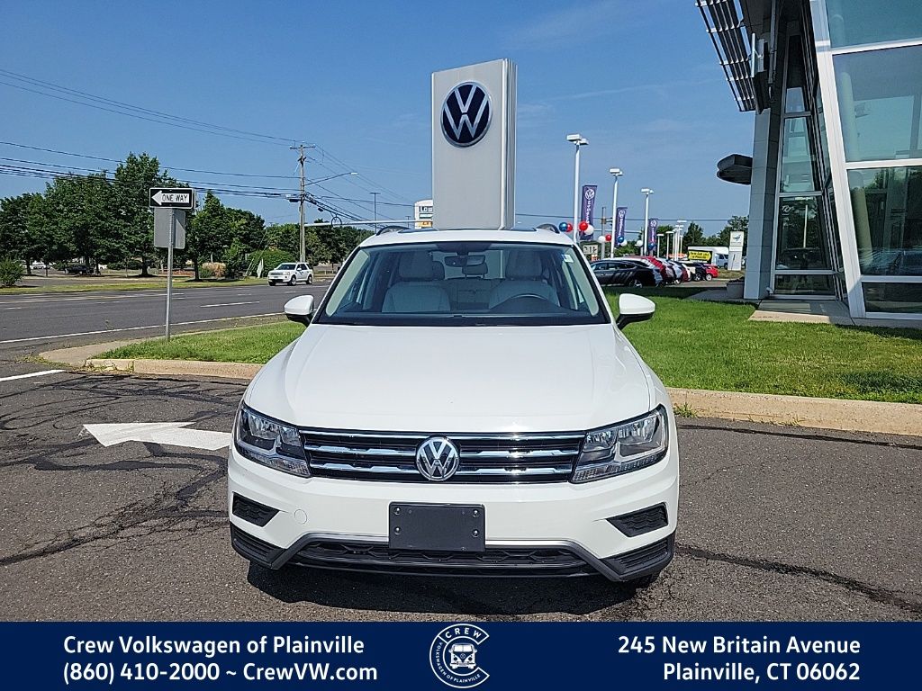 Certified 2021 Volkswagen Tiguan SE with VIN 3VV2B7AX5MM026928 for sale in Plainville, CT