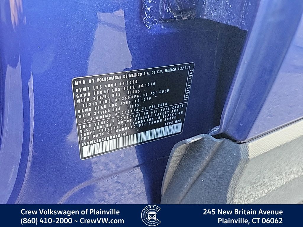 2022 Volkswagen Taos SE - Photo 38