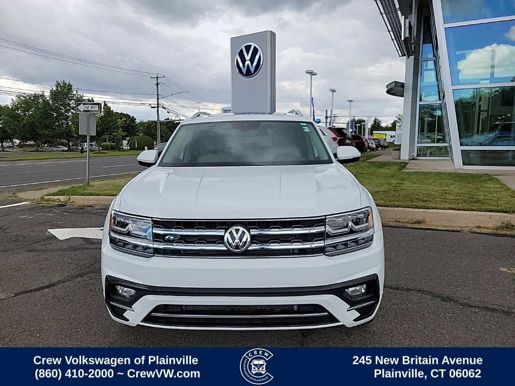 Used 2019 Volkswagen Atlas SE R-Line w/Tech with VIN 1V2XR2CA6KC599720 for sale in Plainville, CT