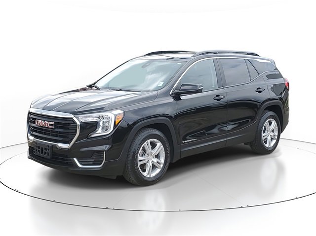 Certified 2022 GMC Terrain SLE with VIN 3GKALMEV8NL313707 for sale in Lansing, MI