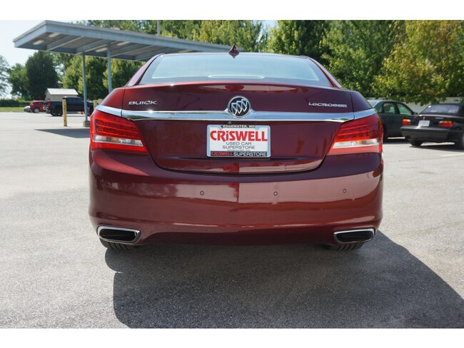 Used 2016 Buick Lacrosse For Sale At Criswell Acura Vin