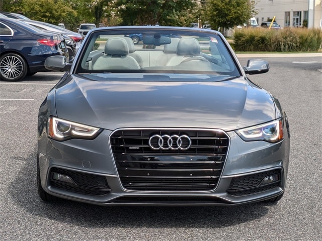 Used 2016 Audi A5 Cabriolet Premium Plus with VIN WAUM2AFH5GN012699 for sale in Annapolis, MD