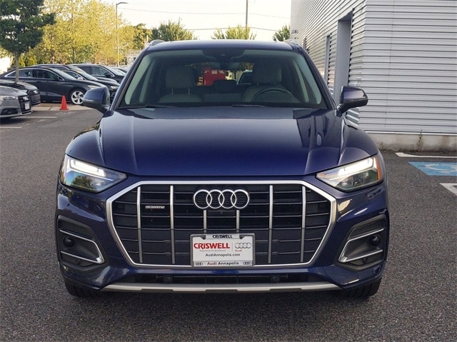 Used 2021 Audi Q5 Premium Plus with VIN WA1BAAFY4M2040109 for sale in Annapolis, MD