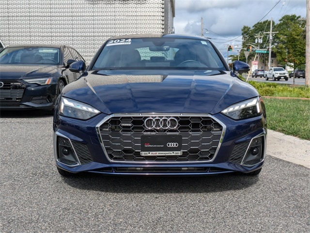 Certified 2024 Audi A5 Sportback Premium Plus with VIN WAUFACF5XRA009613 for sale in Annapolis, MD