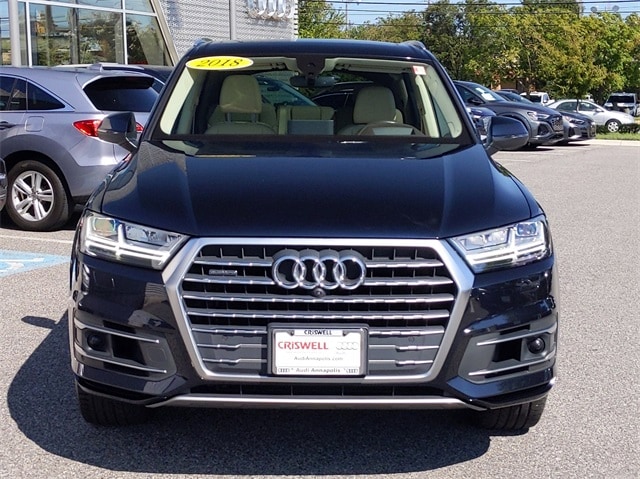 Used 2018 Audi Q7 Prestige with VIN WA1VAAF76JD006077 for sale in Annapolis, MD