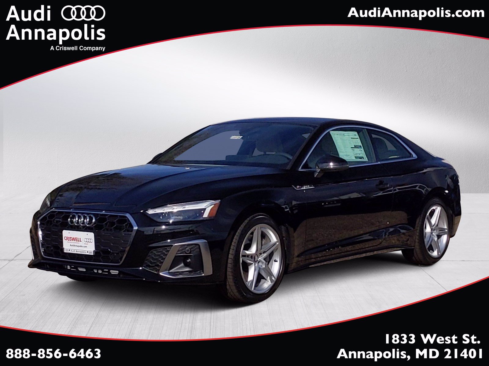 New 21 Audi A5 For Sale At Audi Annapolis Vin Wautaaf53ma