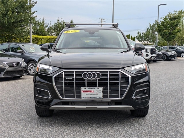 Used 2022 Audi Q5 Premium Plus with VIN WA1BBAFYXN2077227 for sale in Annapolis, MD