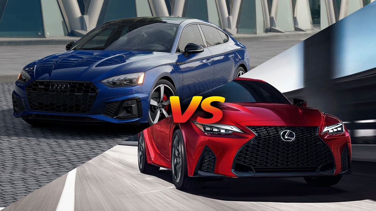 2024 Audi A5 Sportback 45 vs 2024 Lexus IS300