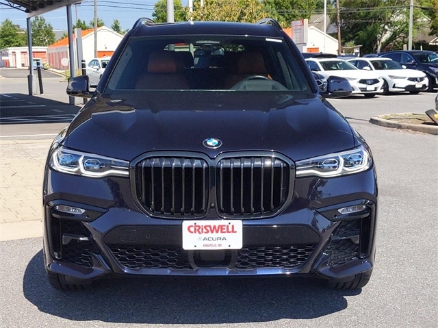 Used 2022 BMW X7 M50i with VIN 5UXCX6C01N9M80395 for sale in Annapolis, MD