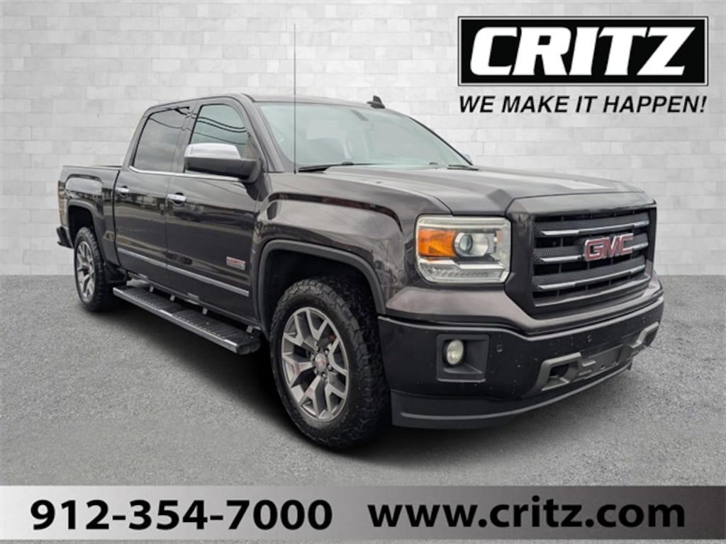 Used 2015 GMC Sierra 1500 SLT Truck Crew Cab
