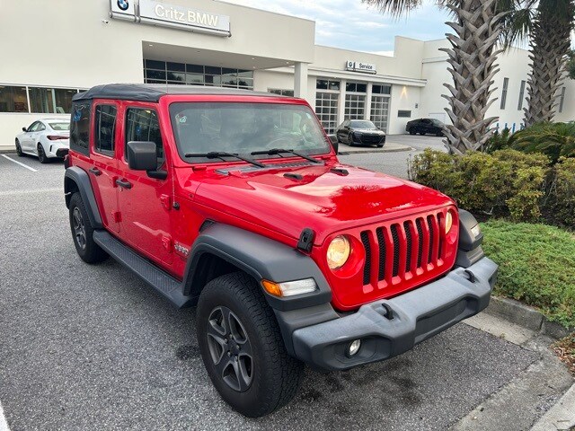 2019 Jeep Wrangler Unlimited Sport S photo 2