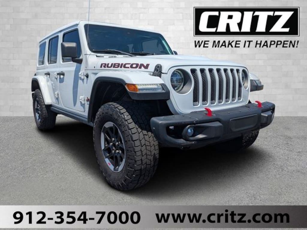 Used 2019 Jeep Wrangler Unlimited Rubicon 4x4 SUV