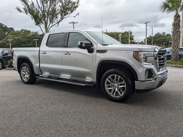 Used 2021 GMC Sierra 1500 SLT with VIN 3GTU9DED5MG469225 for sale in Savannah, GA