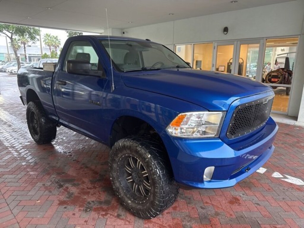 Used 2017 Ram 1500 Express Regular Cab 4x4 64 Box Truck Regular Cab