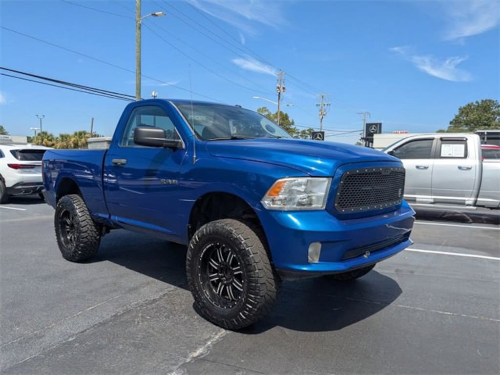 Used 2017 Ram 1500 Express Regular Cab 4x4 64 Box Truck Regular Cab