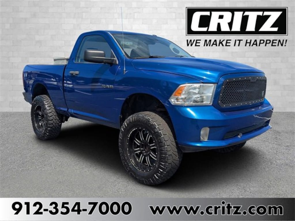 Used 2017 Ram 1500 Express Regular Cab 4x4 64 Box Truck Regular Cab