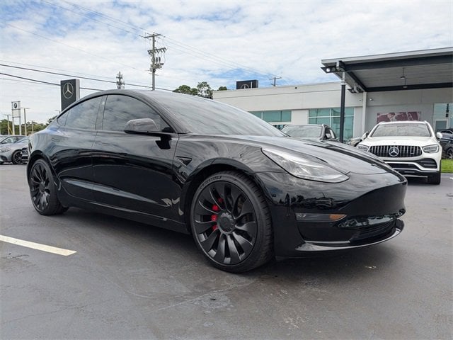 Used 2022 Tesla Model 3 Performance with VIN 5YJ3E1EC0NF262407 for sale in Savannah, GA