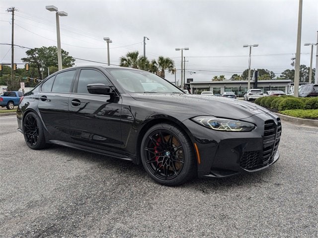 Used 2022 BMW M3 Sedan Base with VIN WBS53AY01NFL67607 for sale in Savannah, GA