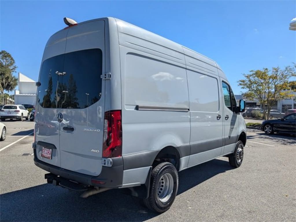 Used 2024 Mercedes-Benz Sprinter 3500XD Standard Roof 4-Cyl Diesel HO Van Cargo Van