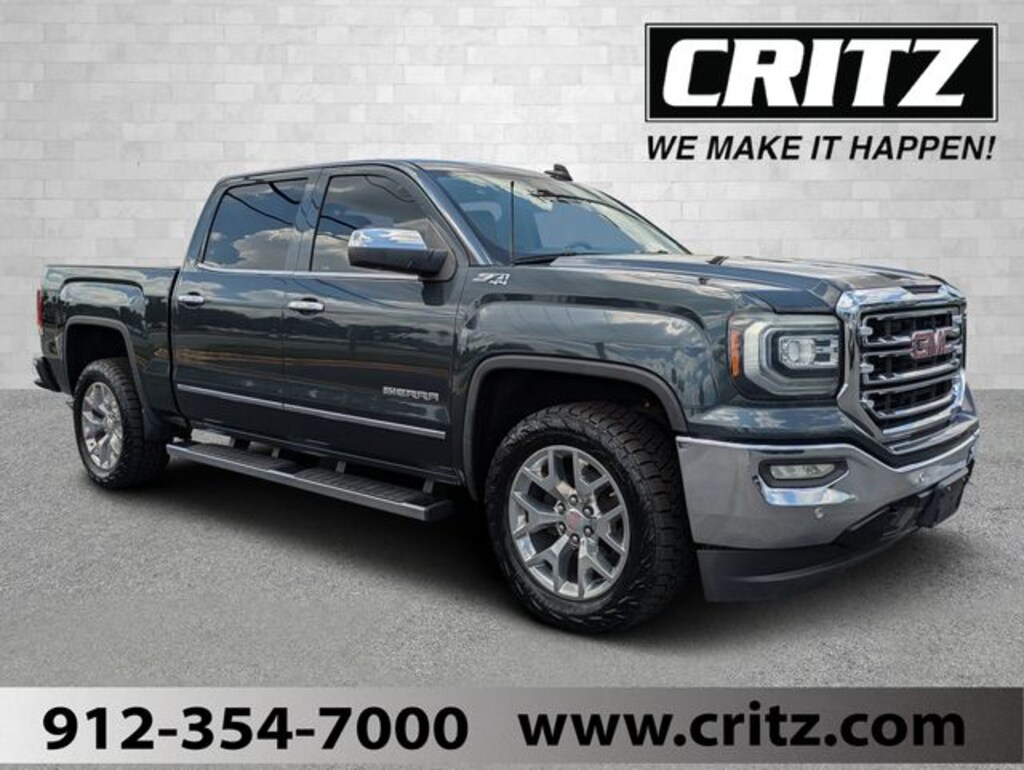 Used 2018 GMC Sierra 1500 SLT Truck Crew Cab