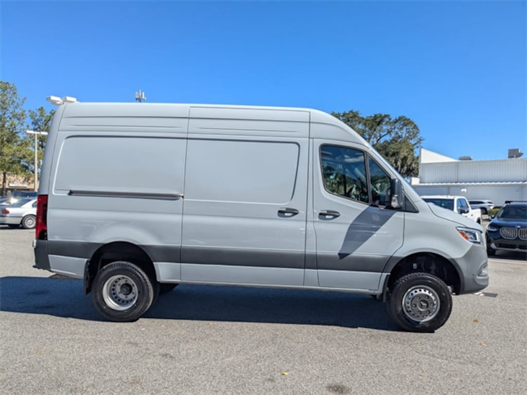 Used 2024 Mercedes-Benz Sprinter 3500 XD Standard Roof 4-Cyl Diesel HO Van Cargo Van
