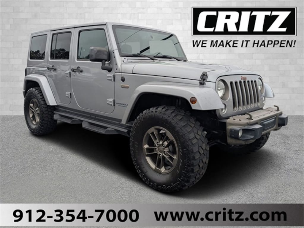 Used 2016 Jeep Wrangler JK Unlimited Sahara 4x4 SUV