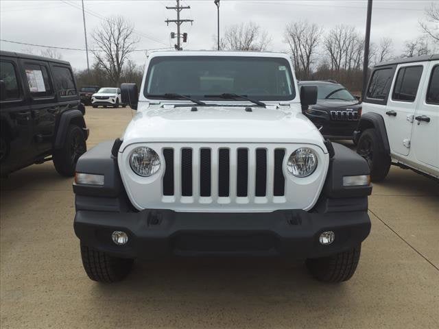 Used 2021 Jeep Wrangler Unlimited Sport S with VIN 1C4HJXDN4MW525466 for sale in Hudson, MI