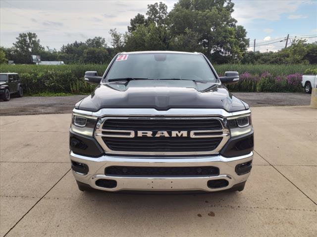 Used 2021 RAM Ram 1500 Pickup Big Horn/Lone Star with VIN 1C6SRFFT3MN751113 for sale in Hudson, MI