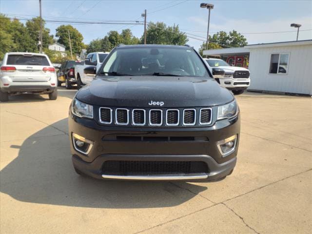 Used 2020 Jeep Compass Limited with VIN 3C4NJDCB9LT223376 for sale in Hudson, MI