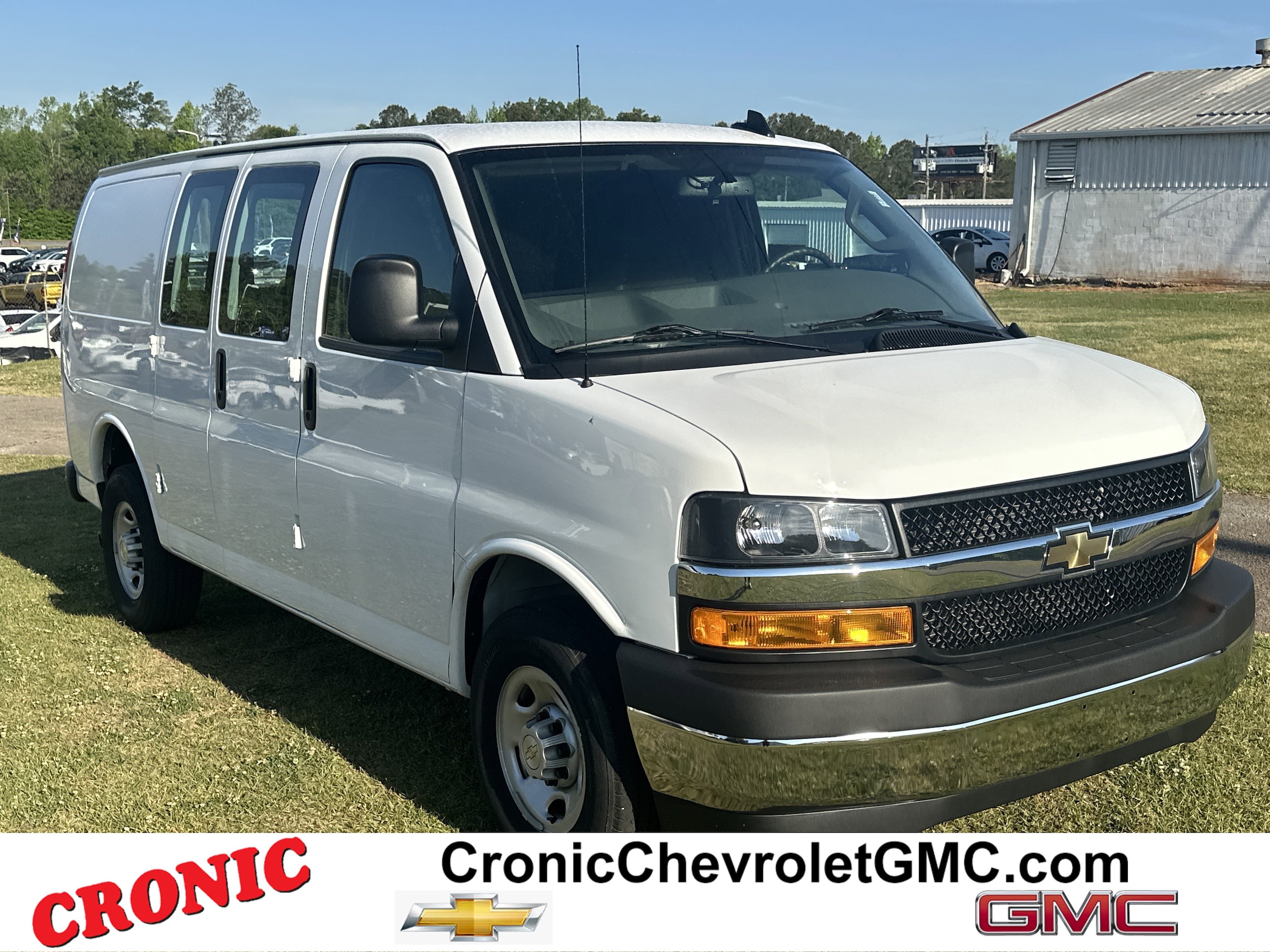 Summit White 2024 Chevrolet Express Cargo 2500 RWD Van Rear-Wheel Drive Automatic