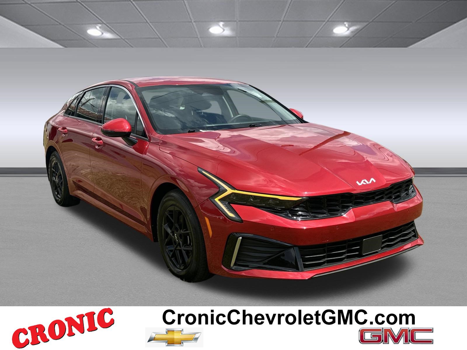 Red 2025 Kia K5 LXS FWD Sedan Front-Wheel Drive Automatic