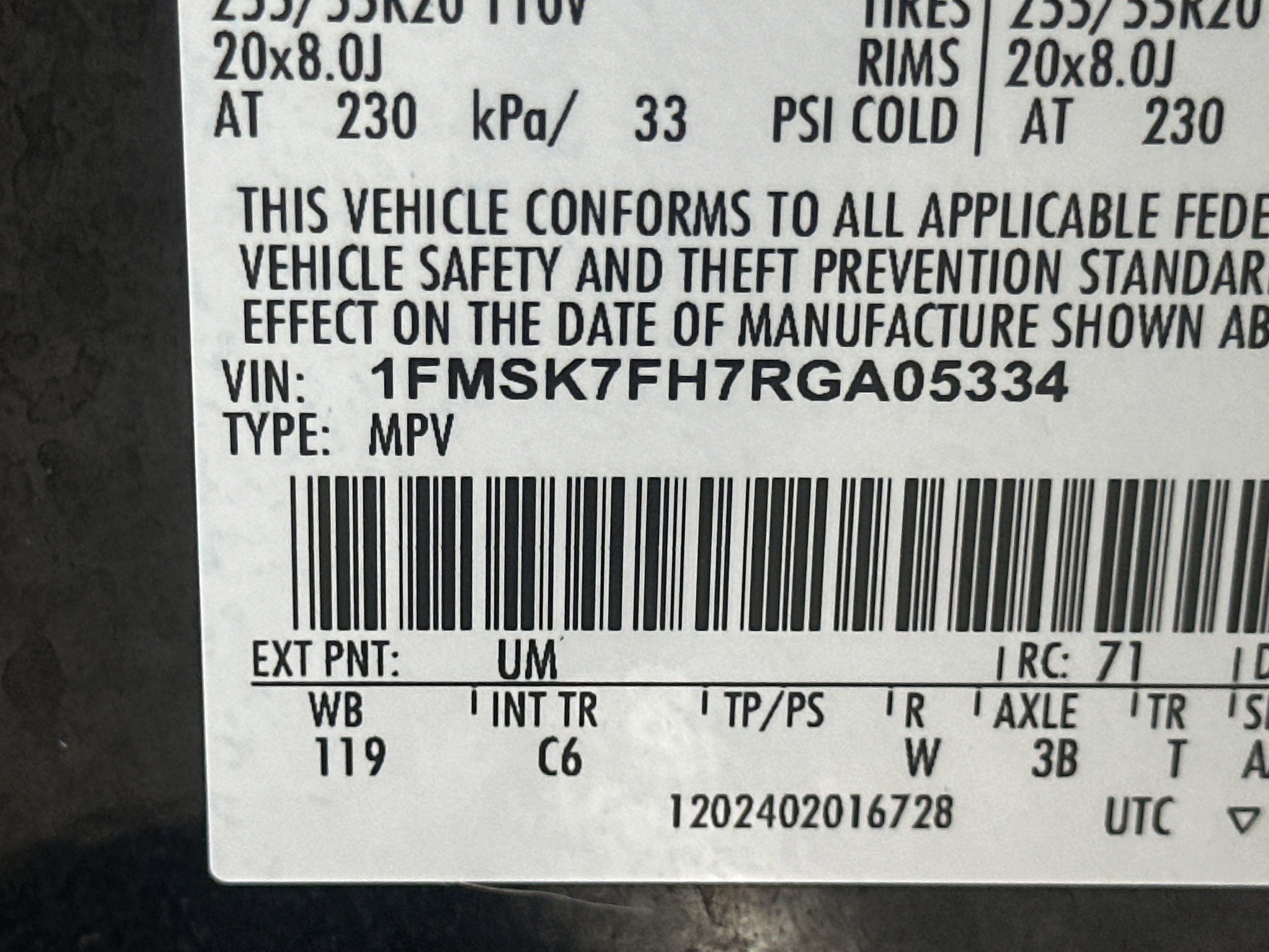 2024 Ford Explorer Limited - Photo 34