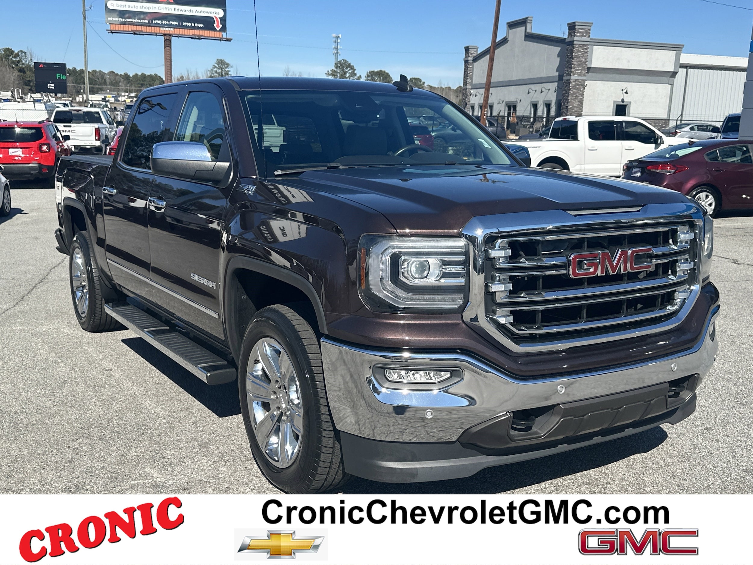 2016 GMC Sierra 1500 SLT Crew Cab 4WD