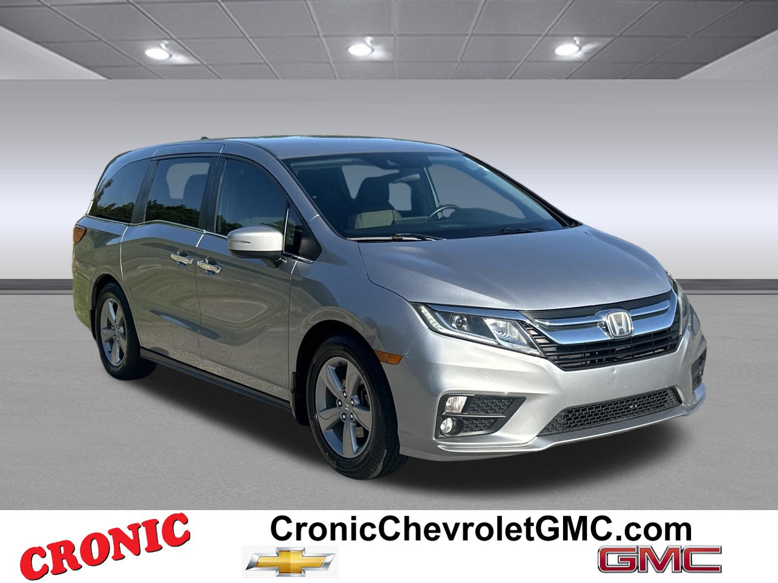 Silver 2019 Honda Odyssey Minivan Front-Wheel Drive Automatic