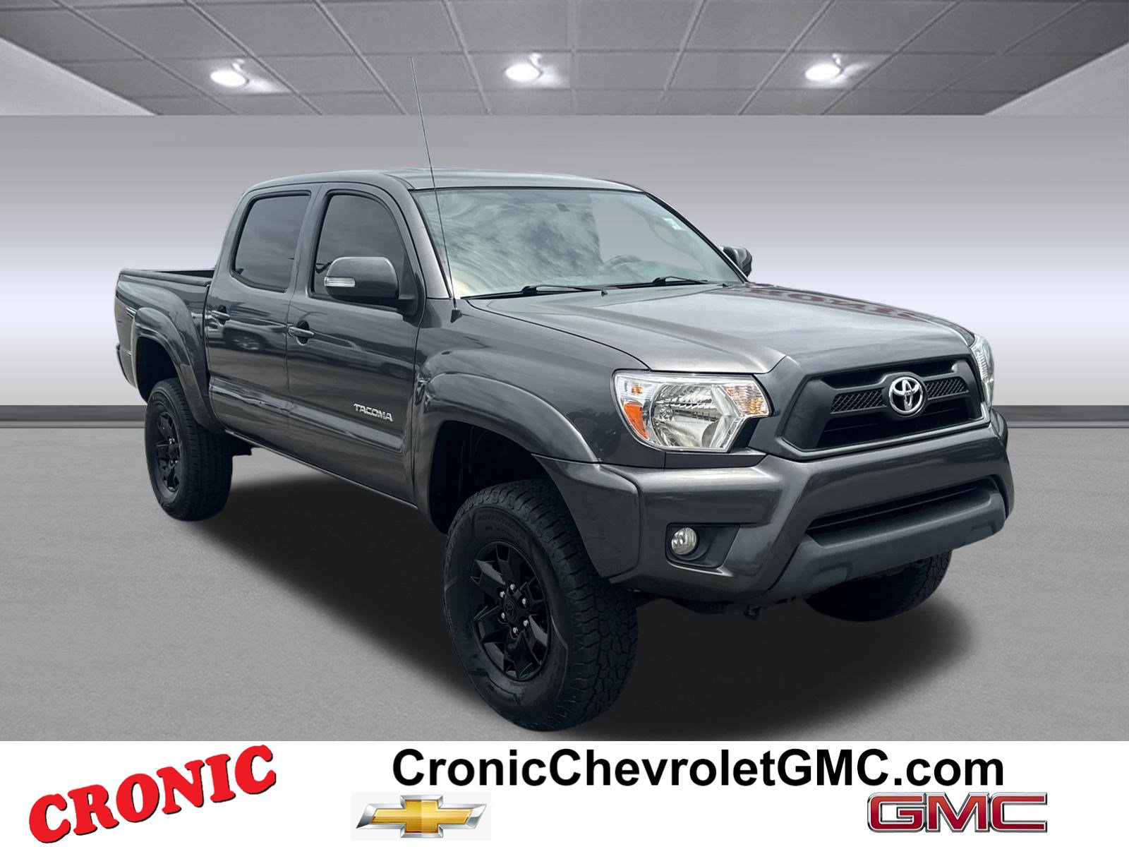 Magnetic Gray Metallic 2014 Toyota Tacoma PreRunner Double Cab V6 SB Pickup Truck 4X2 Automatic