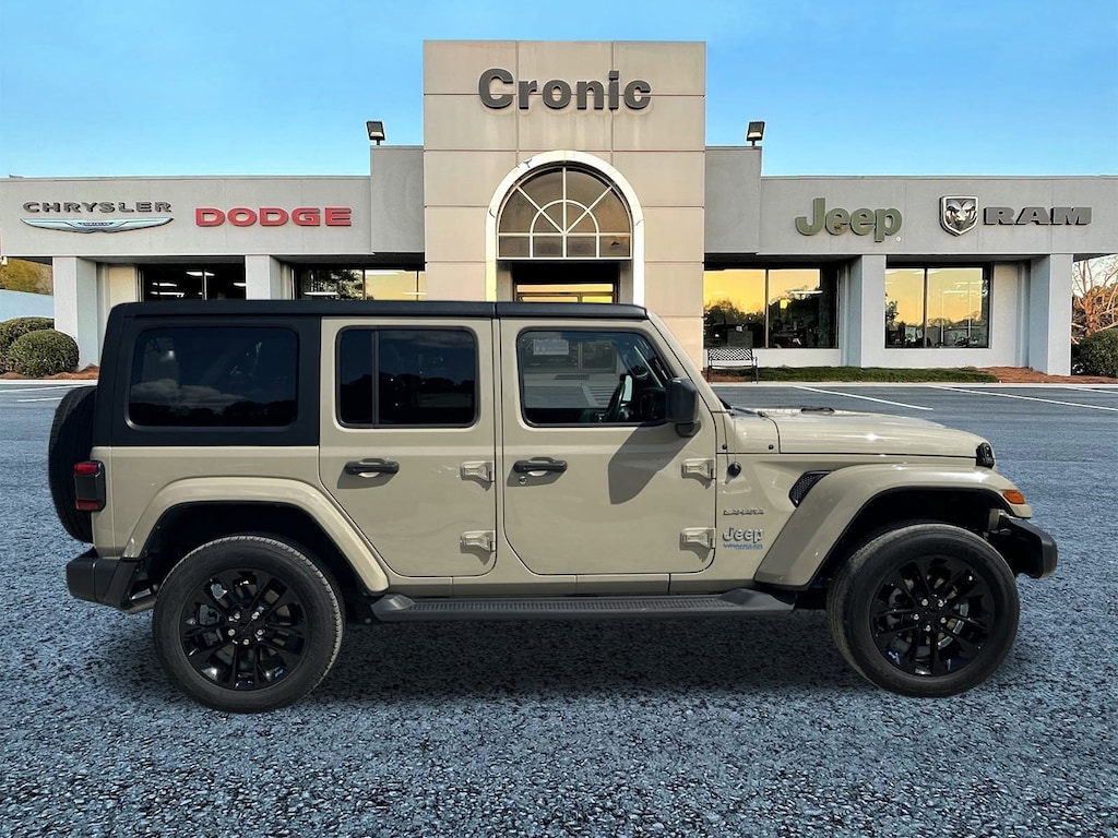 Used 2022 Jeep Wrangler 4xe Unlimited Sahara Convertible